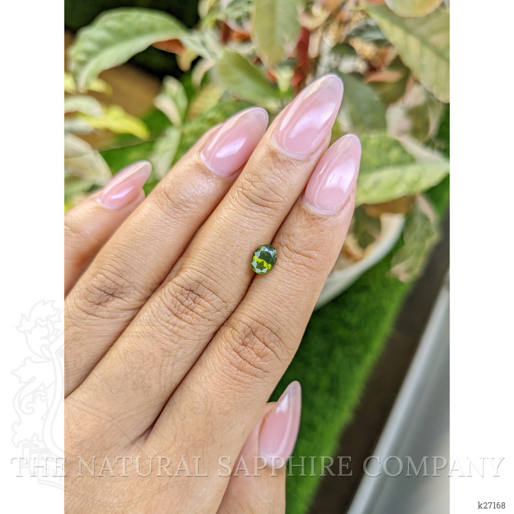 1.16 Ct. Yellowish Green Zircon from Ceylon (Sri Lanka)