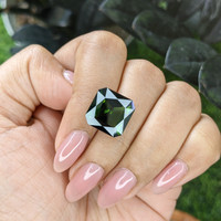 10.03 Ct. Green Tourmaline from Ceylon (Sri Lanka) Life Style