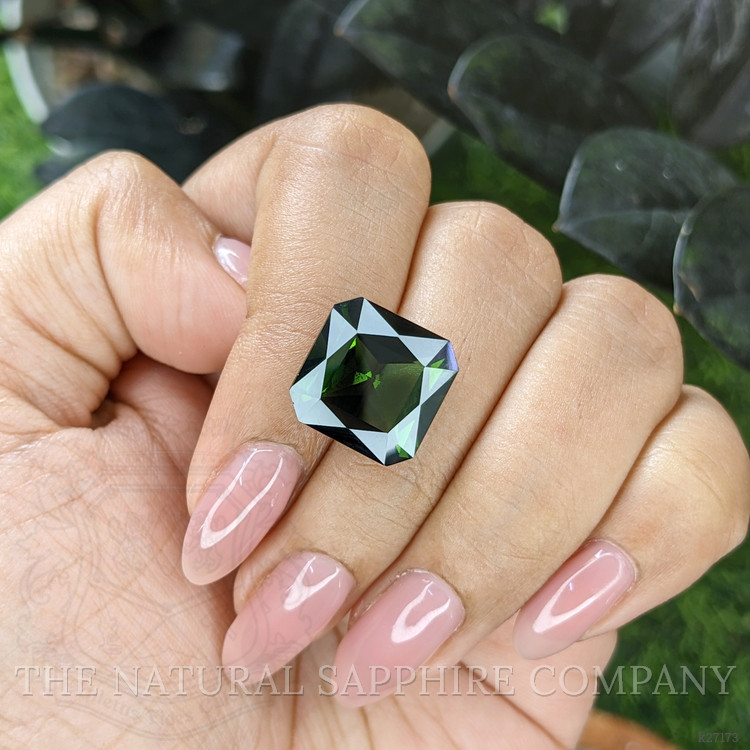 10.03 Ct. Green Tourmaline from Ceylon (Sri Lanka)