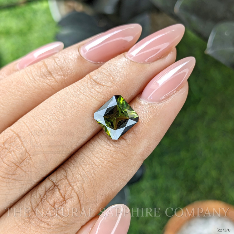 2.92 Ct. Yellowish Green Tourmaline from Ceylon (Sri Lanka)