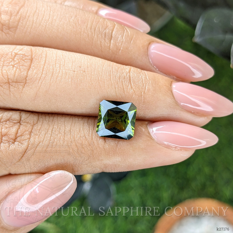 2.92 Ct. Yellowish Green Tourmaline from Ceylon (Sri Lanka)