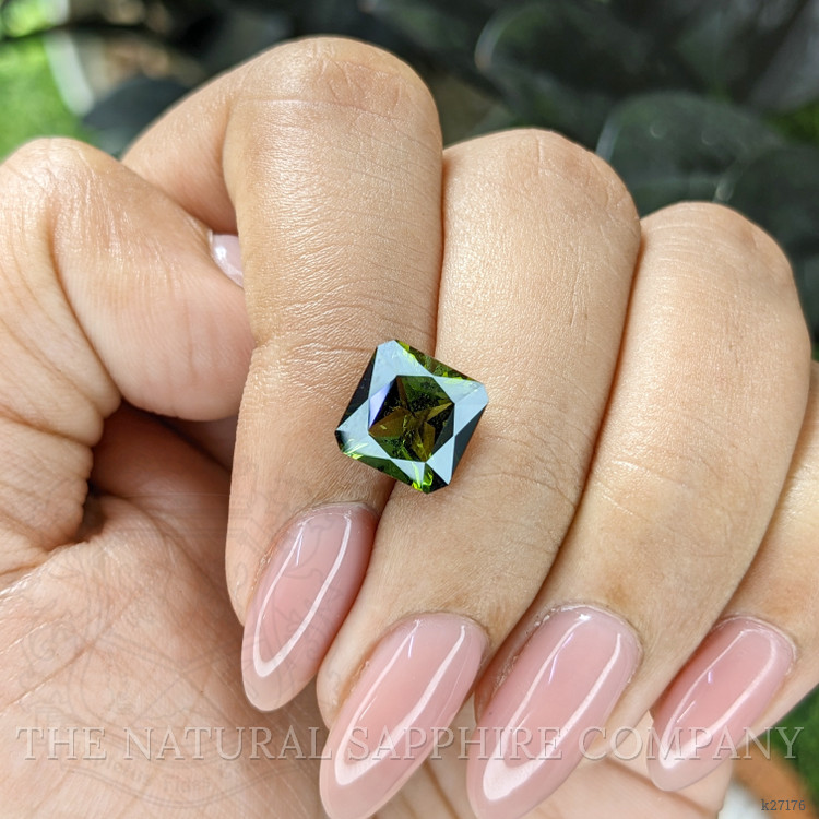 2.92 Ct. Yellowish Green Tourmaline from Ceylon (Sri Lanka)
