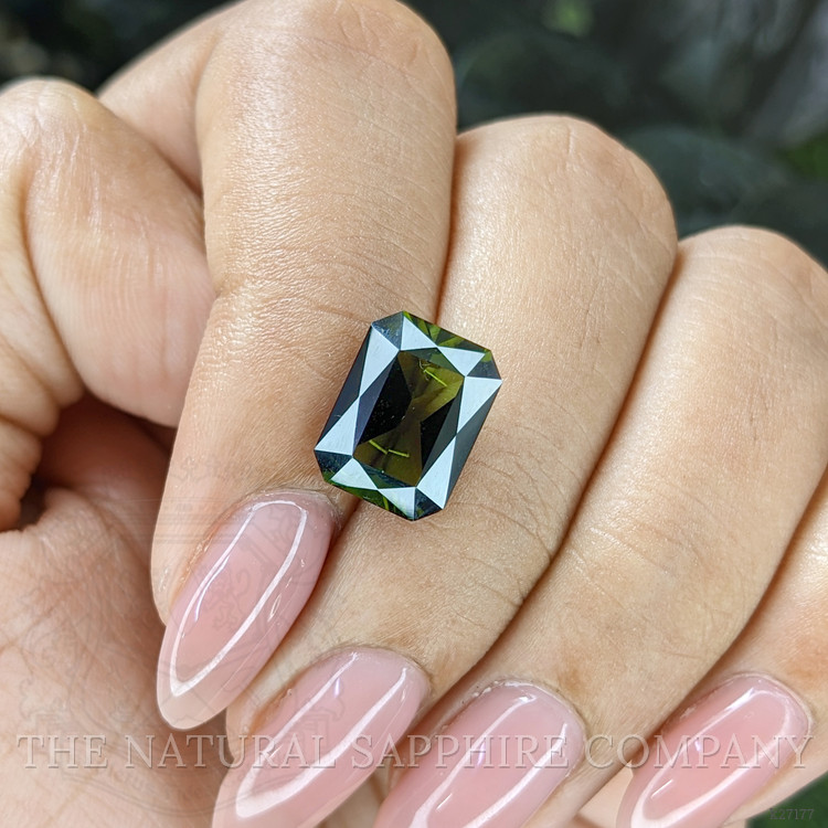 4.00 Ct. Green Tourmaline from Ceylon (Sri Lanka)