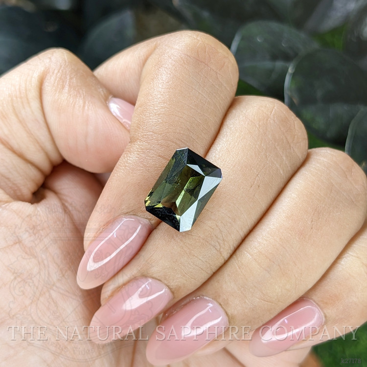 5.38 Ct. Yellowish Green Tourmaline from Ceylon (Sri Lanka)