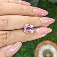 4.01 Ct. Purplish Pink Tourmaline from Republic of Congo Life Style