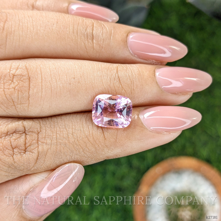 4.01 Ct. Purplish Pink Tourmaline from Republic of Congo