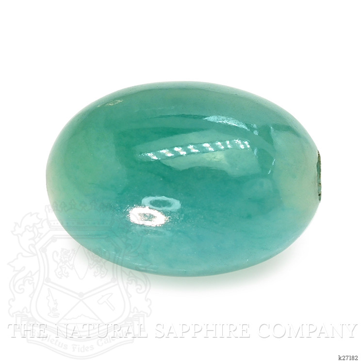 9.33 Ct. Greenish Blue Jade from Burma (Myanmar)