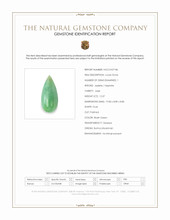 12.37 Ct. Bluish Green Jade from Burma (Myanmar) Scan Report