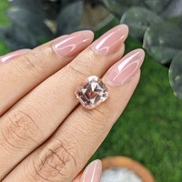 4.88 Ct. Brownish Pink Tourmaline from Republic of Congo Life Style