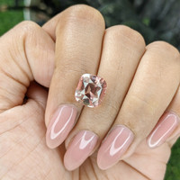 4.88 Ct. Brownish Pink Tourmaline from Republic of Congo Life Style