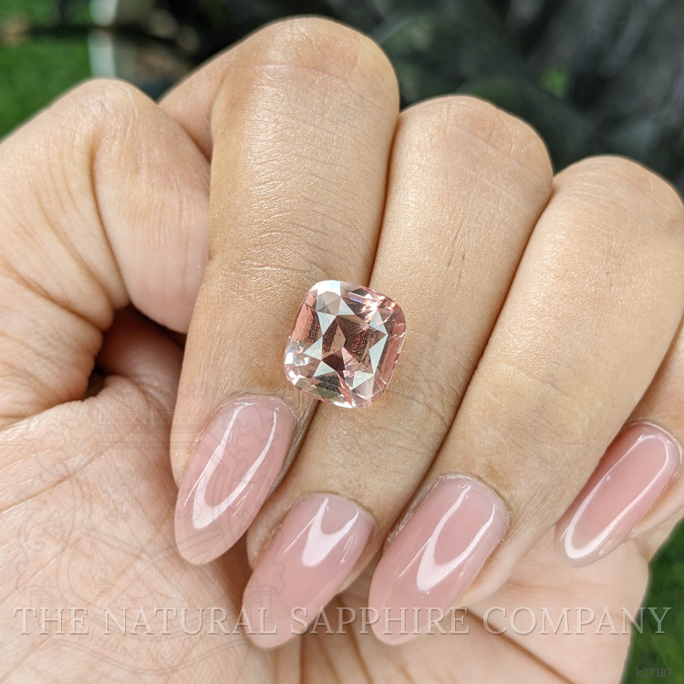 4.88 Ct. Brownish Pink Tourmaline from Republic of Congo