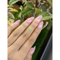 1.31 Ct. Green Cabochon Jade from Burma (Myanmar) Life Style