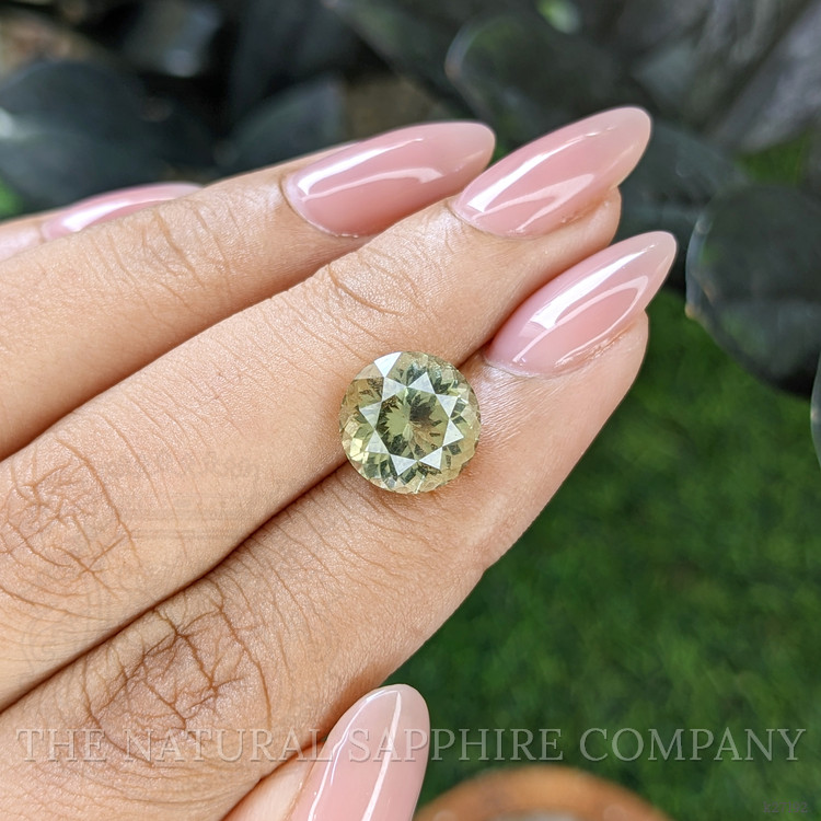 4.43 Ct. Greenish Yellow Tourmaline from Republic of Congo
