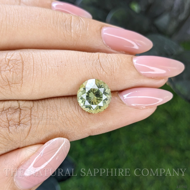 4.43 Ct. Greenish Yellow Tourmaline from Republic of Congo