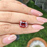 4.68 Ct. Brownish Pink Tourmaline from Republic of Congo Life Style