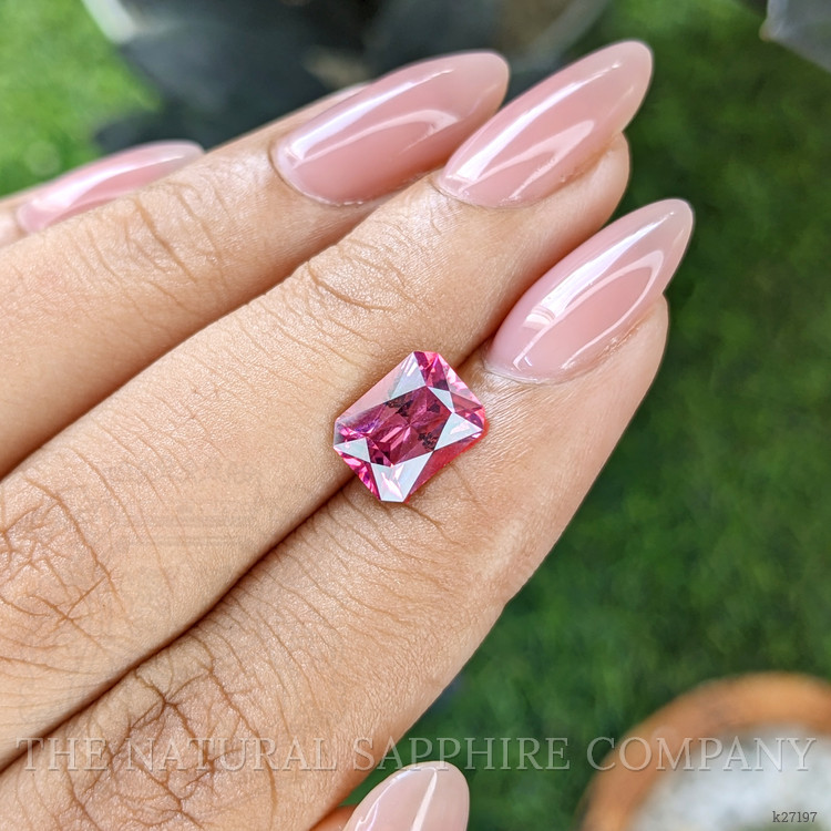 2.17 Ct. Purplish Pink Tourmaline from Ceylon (Sri Lanka)