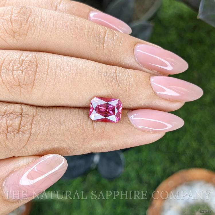 2.17 Ct. Purplish Pink Tourmaline from Ceylon (Sri Lanka)