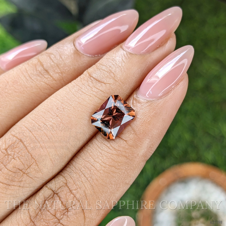 2.73 Ct. Pinkish Brown Tourmaline from Ceylon (Sri Lanka)