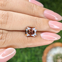 2.73 Ct. Pinkish Brown Tourmaline from Ceylon (Sri Lanka) Life Style