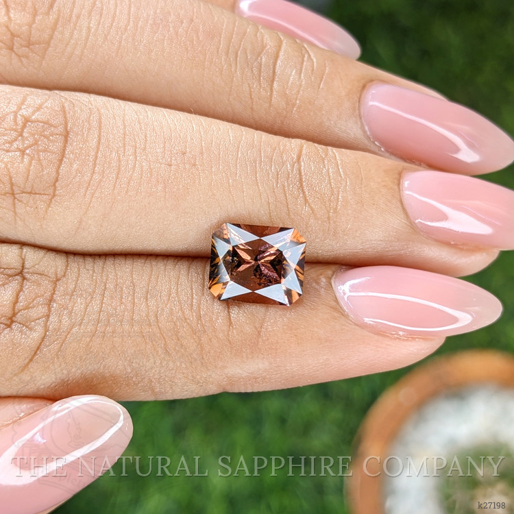 2.73 Ct. Pinkish Brown Tourmaline from Ceylon (Sri Lanka)