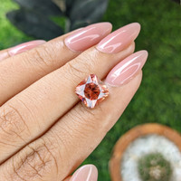 3.02 Ct. Pinkish Brown Tourmaline from Ceylon (Sri Lanka) Life Style