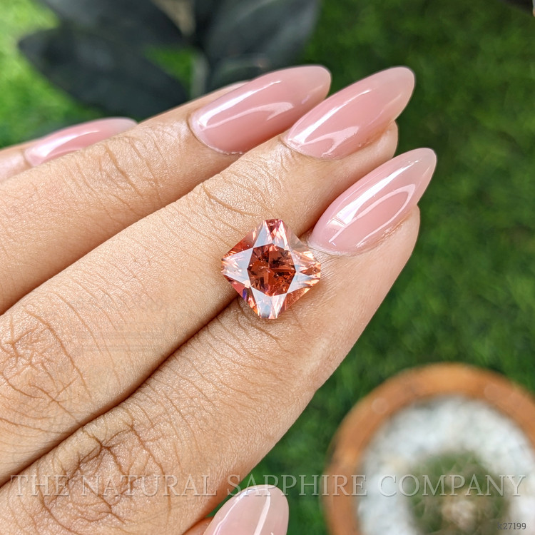 3.02 Ct. Pinkish Brown Tourmaline from Ceylon (Sri Lanka)