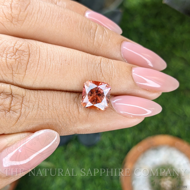 3.02 Ct. Pinkish Brown Tourmaline from Ceylon (Sri Lanka)