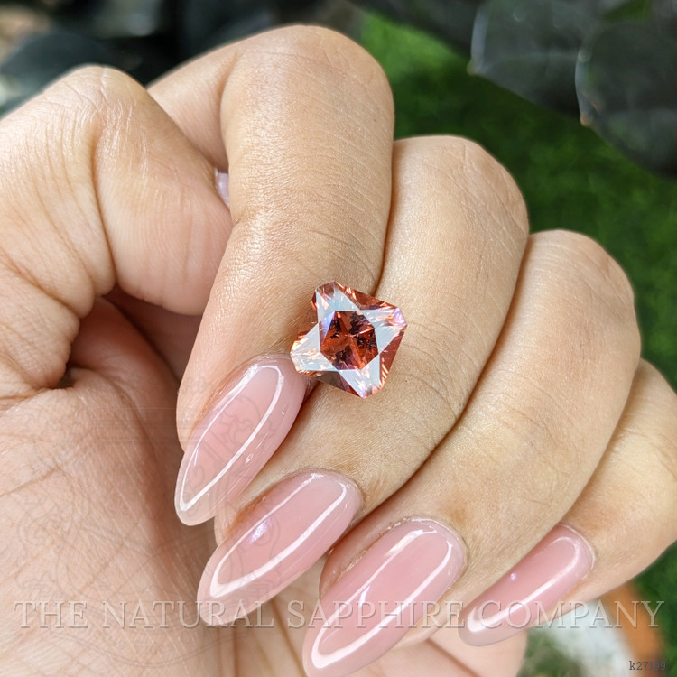 3.02 Ct. Pinkish Brown Tourmaline from Ceylon (Sri Lanka)