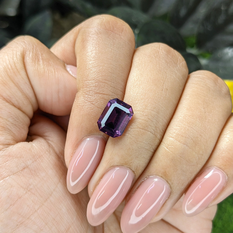 3.54 Ct. Pinkish Purple Spinel from South Africa