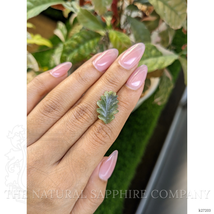 4.77 Ct. Green Jade from Burma (Myanmar)