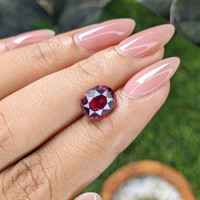 3.13 Ct. Reddish Pink Spinel from South Africa Life Style
