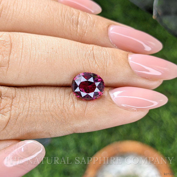 3.13 Ct. Reddish Pink Spinel from South Africa