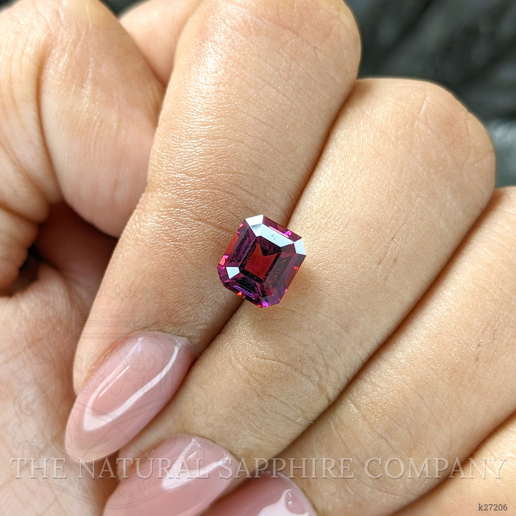 2.44 Ct. Purplish Red Spinel from South Africa