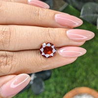 3.10 Ct. Brownish Orange Spinel from South Africa Life Style
