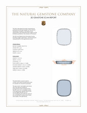 6.64 Ct. Lapis from Afghanistan 3 D Scan Report