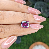 2.69 Ct. Pinkish Purple Spinel from South Africa Life Style