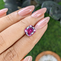 2.69 Ct. Pinkish Purple Spinel from South Africa Life Style