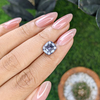 3.04 Ct. Purplish Blue Spinel from South Africa Life Style