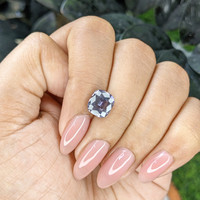 3.04 Ct. Purplish Blue Spinel from South Africa Life Style