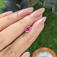 0.76 Ct. Pink Spinel from Burma (Myanmar) Life Style