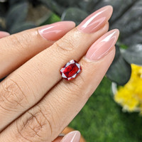 1.76 Ct. Red Spinel from Burma (Myanmar) Life Style
