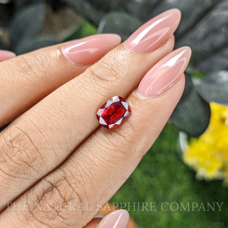 1.76 Ct. Red Spinel from Burma (Myanmar)