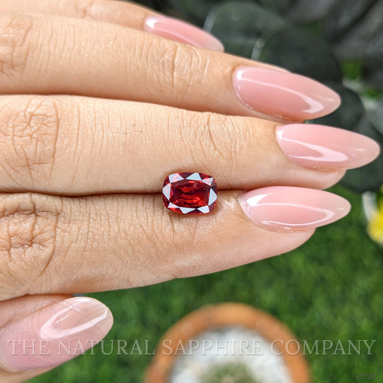 1.76 Ct. Red Spinel from Burma (Myanmar)