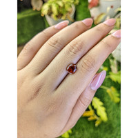 2.04 Ct. Reddish Orange Hessonite Garnet from Madagascar Life Style