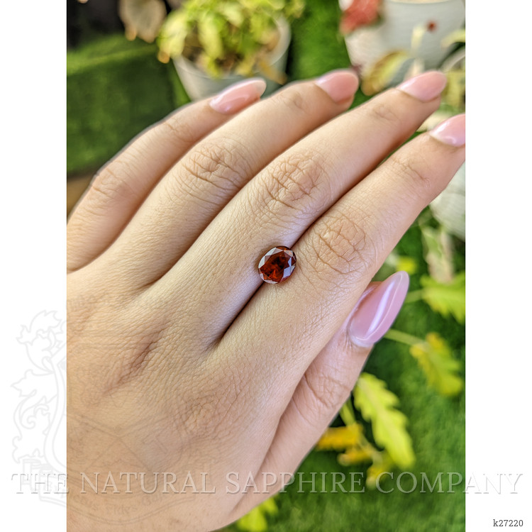 2.04 Ct. Reddish Orange Hessonite Garnet from Madagascar