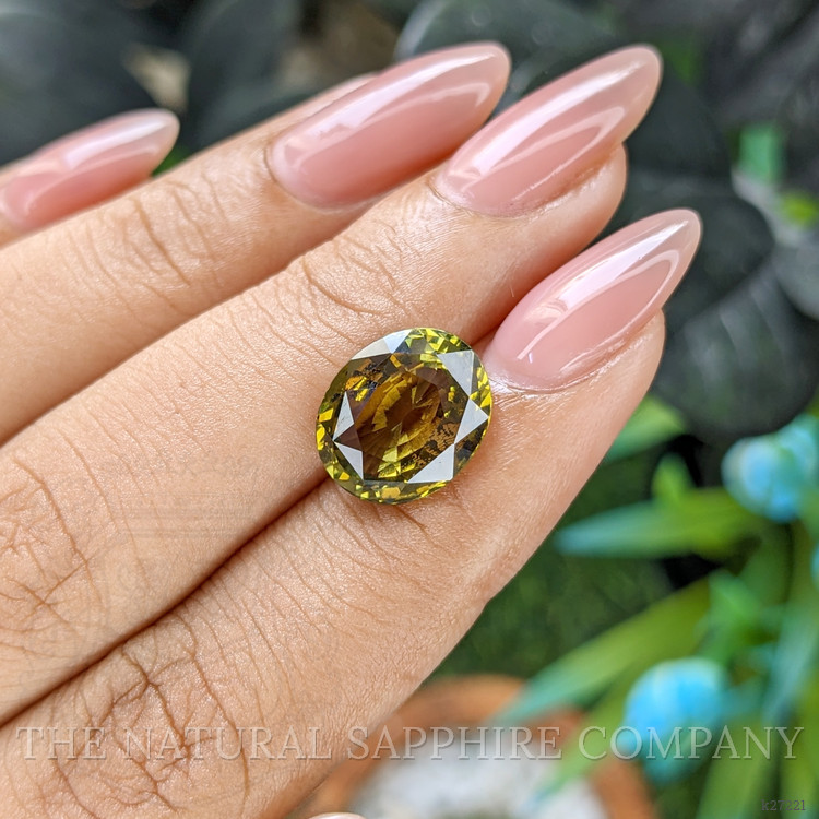 6.68 Ct. Yellowish Green Chrysoberyl from Madagascar