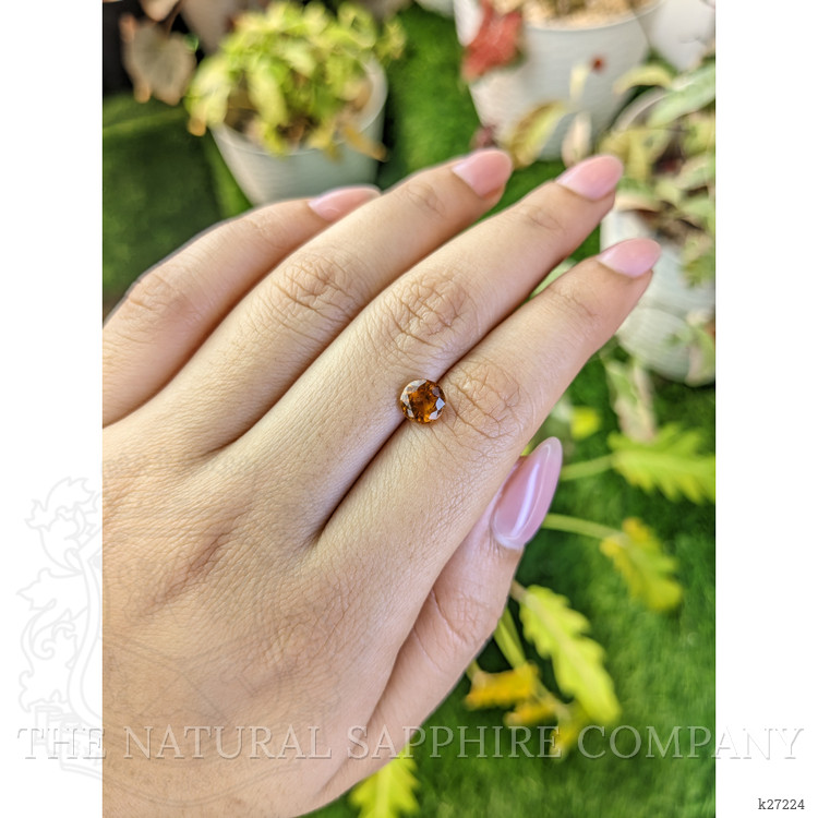 1.33 Ct. Orange Hessonite Garnet from Madagascar