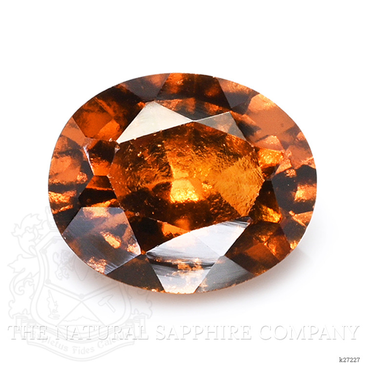 0.86 Ct. Orange Hessonite Garnet from Madagascar