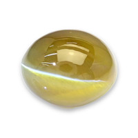 1.72 Ct. Greenish Yellow Cabochon Chrysoberyl from Madagascar Video