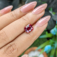 2.15 Ct. Red Spinel from Burma (Myanmar) Life Style